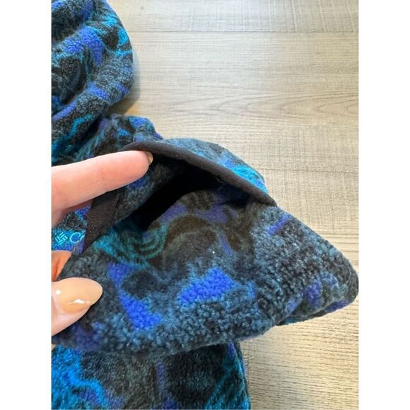 Columbia Blue Hooded Removable Fleece Lining Full Zip Snowsuit Baby Size 24MO - Picture 9 of 10